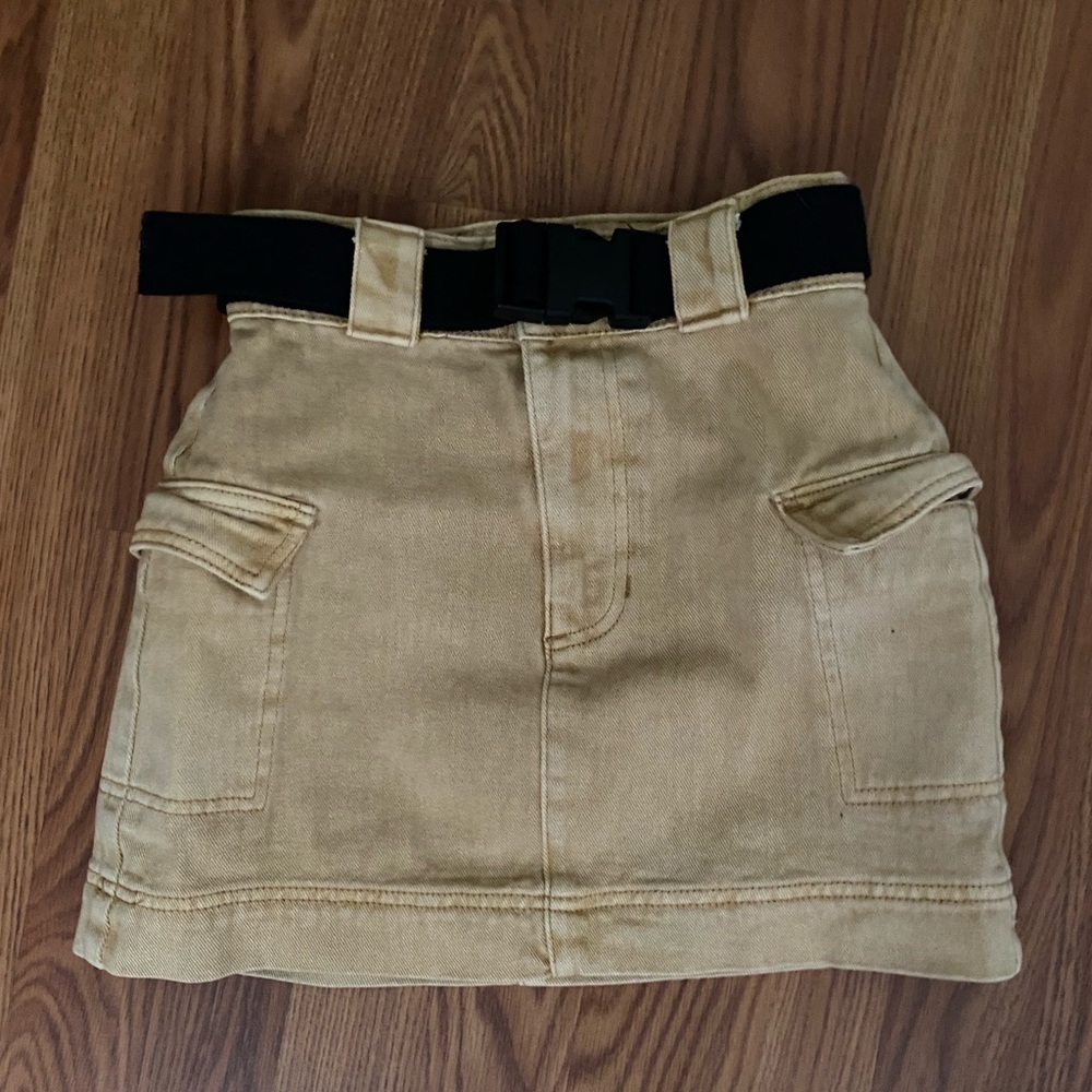 Pacsun size 23 mini cargo skirt